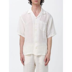 120% Lino Shirt Men Butter